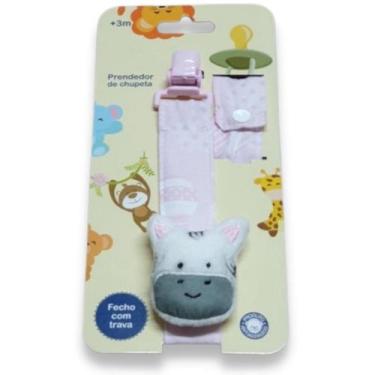 Imagem de Prendedor de Chupeta Zebrinha - Miguel Baby
