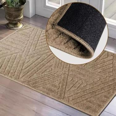 Imagem de 1 Tapete Porta Capacho Antiderrapant Grande 50X100 Js Tr M03 - IDEALIZ