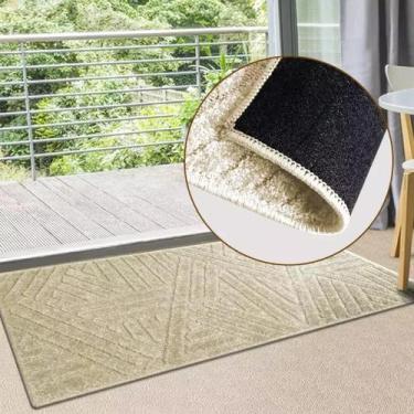 Imagem de 2 Tapete Antiderrapante Grande Soft Antimof 50X100 Js Tr M60 - IDEALIZ