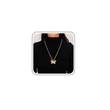 Imagem de TseanYi Colar de estrela-do-mar dourado, corrente grande, pingente de estrela do mar, colar longo de couro, colar ajustável, pingente Seastar longo, joias grossas, Zinco, Sem Pedra Preciosa