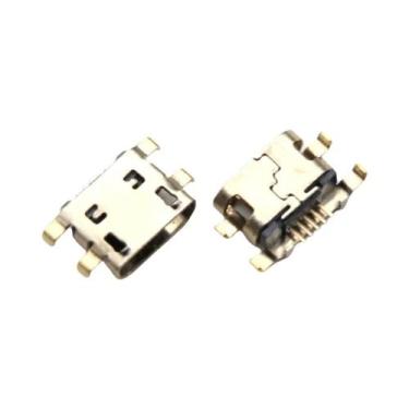 Imagem de 50 Peças Porta de Carregamento Micro USB para Motorola Moto G5/G5S/G6/