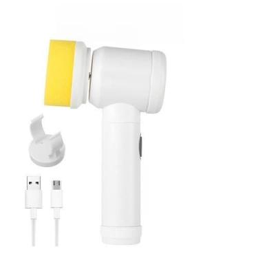 Imagem de Escova Mágica Elétrica 5 Em 1 Limpeza Recarregável Ideal Para Cozinhas E Banheiros