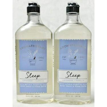 Imagem de Sabonete líquido e espuma de banho Bath & Body Works Aromaterapy SLEEP