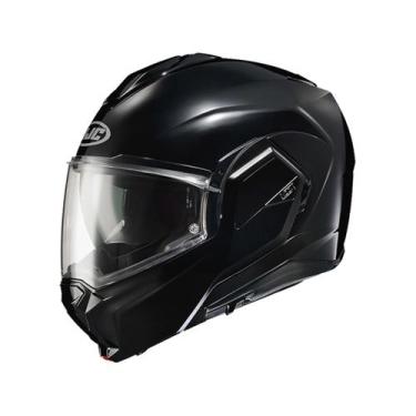 Imagem de Capacete Hjc I100 180 Solido Preto Fosco, 56, Preto