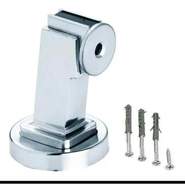 Imagem de Prendedor de porta magnético união mundial, Cromado