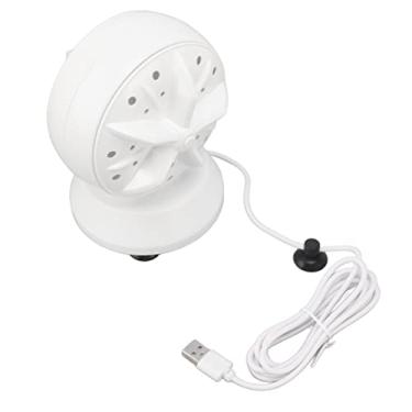 Imagem de AYNEFY Máquina de Lavar Máquina de Lavar Ultrassônicas Mini Lavadora Portátil 2 Em 1 Pequeno Compacto Com de Ultrassônicas para Roupas de Roupas de de de de