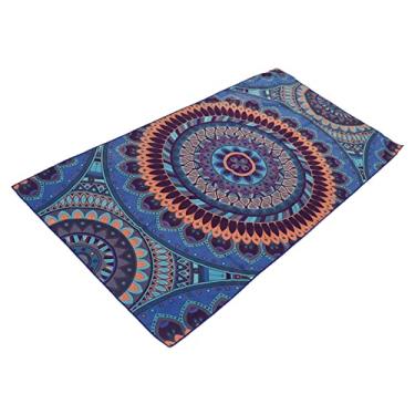 Imagem de YOUTHINK Toalha de Praia de Microfibra de Grande Porte Super Macio de Secagem Rápida para Acampar, Ioga de Natação - Toalha Grande e Leve (Tipo B.)