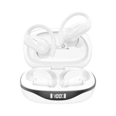 Imagem de Fone de Ouvido Bluetooth Lenovo LP75 TWS - À Prova D'Água, com Redução