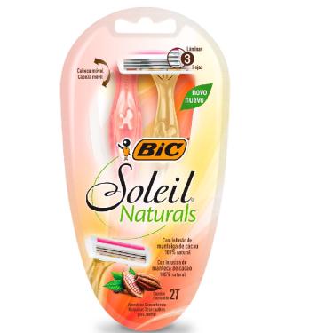 Imagem de Aparelho De Depilar Bic Soleil Naturals 2 Unidades