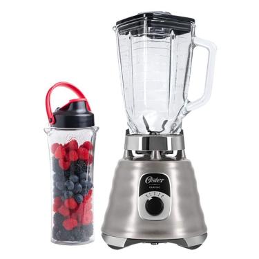 Imagem de Kit Oster New Osterizer Liquidificador E Jarra Blend N Go Aço Escovado 220V