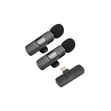 Imagem de Microfone Lapela Sem Fio Tipo C Para Smartphones Genai K9