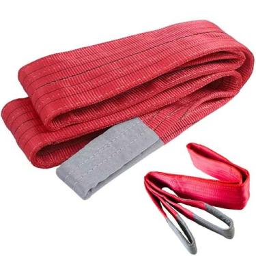 Imagem de Cinta Elevaçao Carga 5 Toneladas 8 Metros Reforçada Guincho Reboque Gu