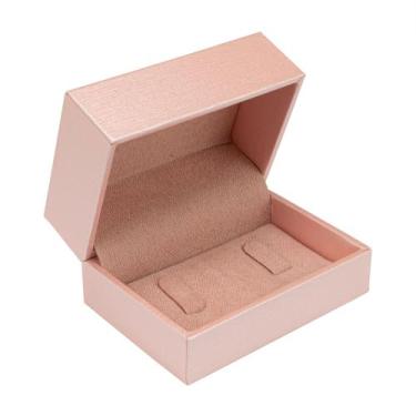 Imagem de Estojo Classic para Joias (alianças Largas) - Rei Dos Estojos, Rosa