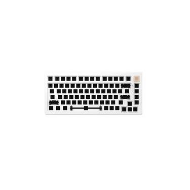 Imagem de Base de Teclado Mecânico Akko MOD006, Hot Swappable DIY kit com Estrutura de Montagem de Gaxeta, Branco Pérola - 6925758617925