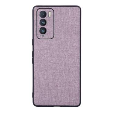 Imagem de Capas Compatível com OPPO Realme GT Explorer Master,Design de padrão de tela,Pproteção completa de 360°,Pplástico macio,Proteção contra queda-Purple