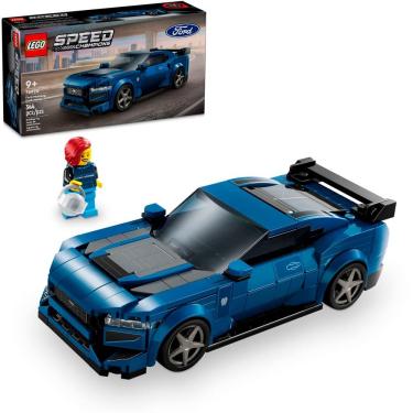 Imagem de Lego Speed Champions Ford Mustang Dark Horse 76920 com 344pc