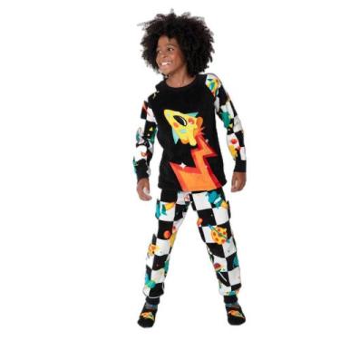 Imagem de Pijama Manga Longa Soft Unissex Space Food - Puket, 10