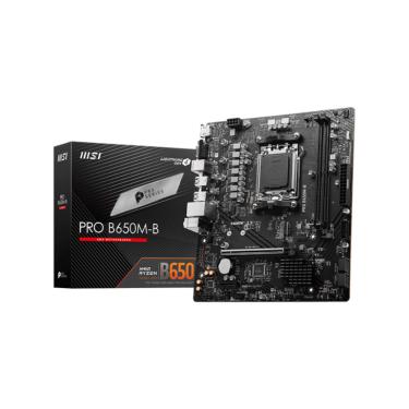 Imagem de Placa Mãe MSI PRO B650M-B AM5 2xDDR5 AM5 mATX