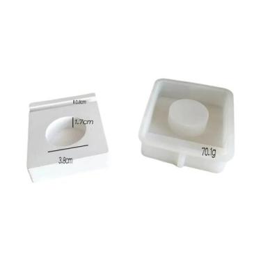 Imagem de Castiçal de Oração de Jesus - Molde de Silicone para Decoração Religio