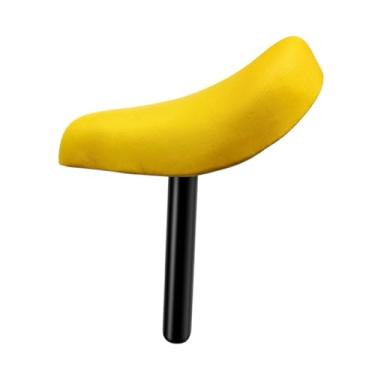 Imagem de UGPLM Crianças selim de bicicleta sela com assento post equipamentos suprimentos equilíbrio assento da bicicleta para meninos esportes ao ar livre equitação, Amarelo