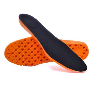 Imagem de Palmilha de Gel PU Ultra Macia Alta Absorção para Dores nos Pés - BLL 