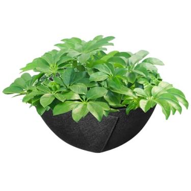 Imagem de Rrlihjgu Forros Para Vasos De Flores | Forro De Cesta De Plantas Em Tecido,Proteção De Raízes Inserções Redondas De Substituição Em Feltro De Alta Densidade Para Varanda Interior Parapeitos De Janela