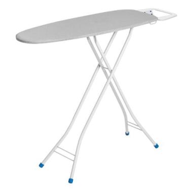 Imagem de Tábua de Passar Roupa em Aço com Suporte para Ferro Metalizado Resiste