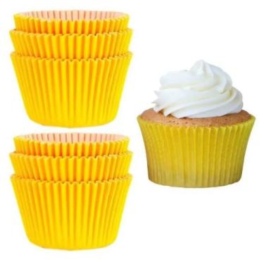 Imagem de Forminha Cupcake Impermeável Forno Chantilly Glacê Confeitaria Mini Bo