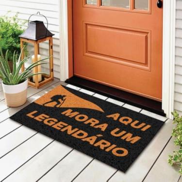 Imagem de Capacho para Entrada Vinil Legendarios LGND Diversos Tamanhos (60x40)