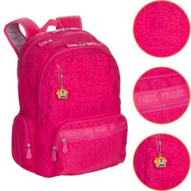 Imagem de Mochila Paul Frank Feminina Escolar Passeio Viagem Sestini - Apparatos