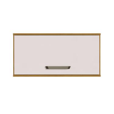 Imagem de Armário Geladeira 80cm 1 Porta Criare Freijo Off Acetinado - SSX Multicoisas