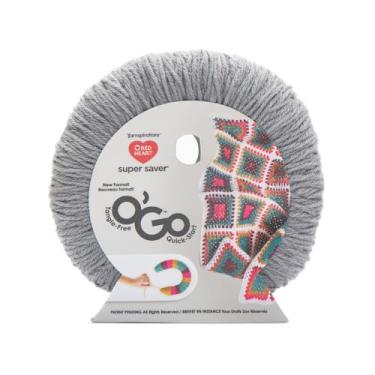 Imagem de RED HEART Fio O'GO Super Saver, Fio de Malha, Linha, cinza empoeirado
