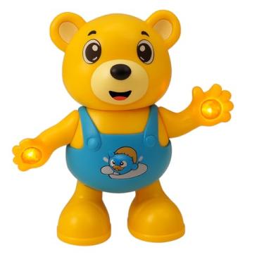Imagem de Urso Dançarino Musical para Bebês com Sons Luzes e Movimento - Brinquedo Interativo Estimula Coordenação Motora e Criatividade