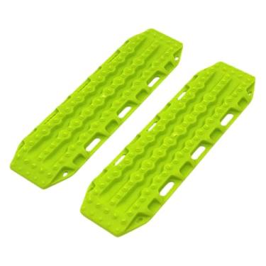 Imagem de Colaxi 2 peças RC escada de areia rampa placa para carro Rc veículo simulação kit diy acessórios modificados placa antiderrapante para 1/8 1/14 1/12, Verde