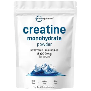 Imagem de Microingredientes em pó de monohidrato de creatina 1 kg (1000 g) - Mic