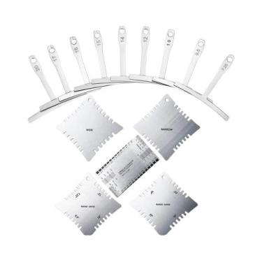 Imagem de Kit De Ferramentas Para Luthier De Guitarra, Régua De Ajuste De Cordas