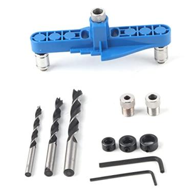 Imagem de Riscador de Linha, Riscador Central, Ajuste de Posição, Perfuração de Furos, Móvel, Ferramenta de Gabarito DIY para Marcenaria, Guia de Furo para Cavilha