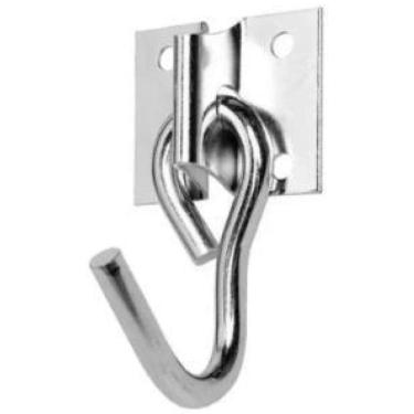 Imagem de Gancho De Rede De Balanço Aço Com 8 Parafusos Buchas - Loth