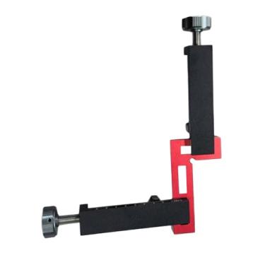 Imagem de Gralara Conjunto de grampos de canto para marcenaria, ferramenta de calibração de montagem de gaveta de liga de alumínio, 3 Pedaços