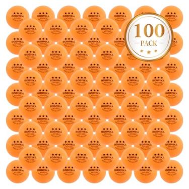 Imagem de Ycsst 100 bolas de tênis de mesa – bolas de pingue-pongue, bolas de tênis de mesa 3 estrelas, bolas de ping pong de treinamento premium, bola de pingue-pongue abdominal, jogos, faça você mesmo