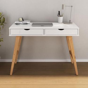 Imagem de Escrivaninha Nórdica estilo minimalista MDF laqueado - Severino Braz