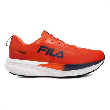 Imagem de Tenis Fila Racer Fastpace Masculino, Tangerine Tango/Navy/Flame Scarlet, 45