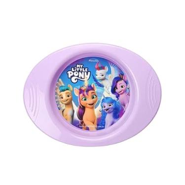 Imagem de Prato Fundo Decorado My Little Pony Plasvale – Infantil, BPA Free