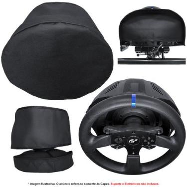 Imagem de Qualicapas Capas Protetoras Compatíveis com Volante e Base T300RS GT S