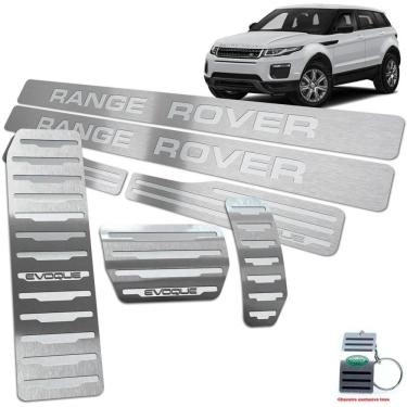 Imagem de Soleira Pedaleira Descanso Evoque 2012/2020 Prata BR