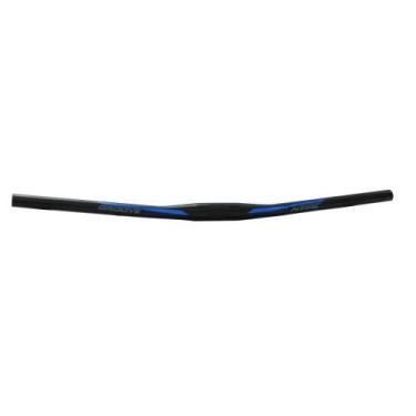 Imagem de Guidao aço mtb 6d 31,8x700mm preto com adesivo groove azul