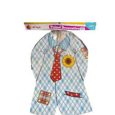 Imagem de Painel Decorativo Paletó Caipira Para Fotos Festa Junina 1Un