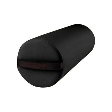 Imagem de Almofada Bolster para maca redonda EBA05 preta 22x55 cm