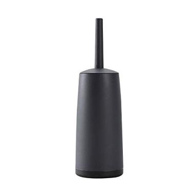 Imagem de Escova de vaso sanitário criativa nórdica simples design preto escova de banheiro escova de banheiro e suporte conjunto de acessórios de banheiro escova de limpeza de banheiro