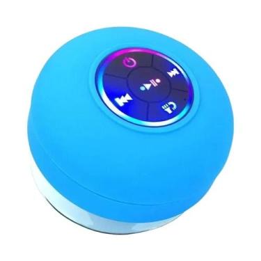Imagem de Mini Caixa De Som Bluetooth Portátil À Prova d'Água Com Luzes LED Para